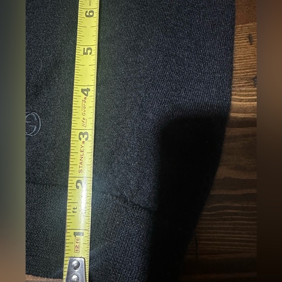 Gucci Black 100% Cashmere Mock Neck Sweater Quiet Luxury Size XS/S - Picture 7 of 11